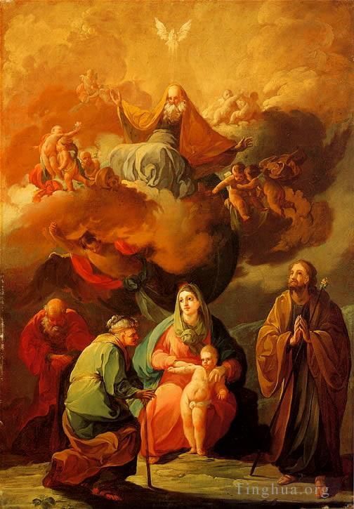 Francisco José de Goya y Lucientes Peinture à l'huile - Triple génération