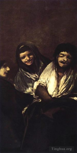 Francisco José de Goya y Lucientes œuvres - Les jeunes rient