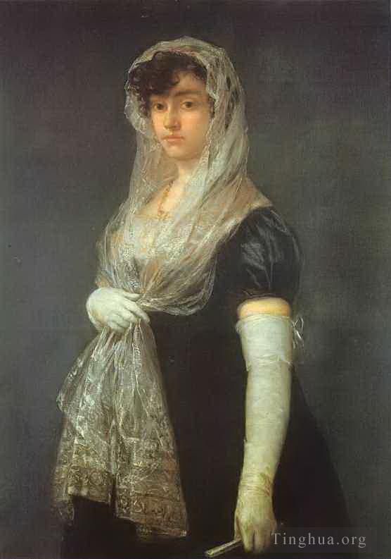 Francisco José de Goya y Lucientes Peinture à l'huile - La femme libraire