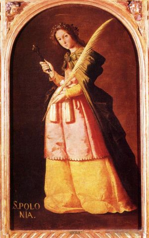 Francisco de Zurbaran œuvres - De Sainte Apollonie