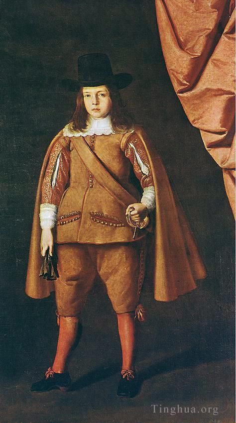 Francisco de Zurbaran Peinture à l'huile - Portrait du duc de Medinaceli