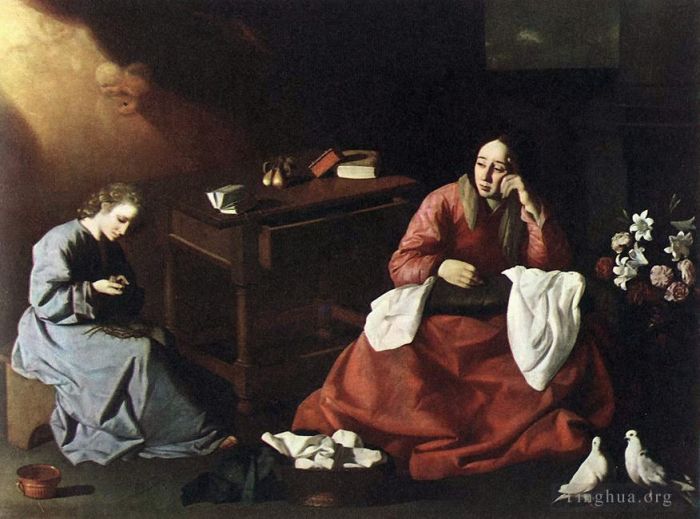 Francisco de Zurbaran Peinture à l'huile - La maison de Nazareth