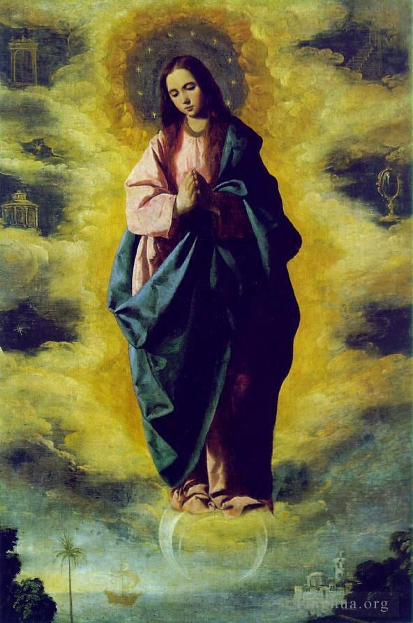 Francisco de Zurbaran Peinture à l'huile - L'Immaculée Conception