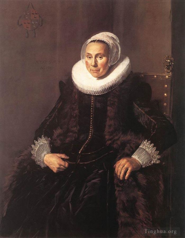 Frans Hals Peinture à l'huile - Cornelia Claesdr Vooght