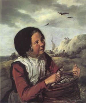 Frans Hals œuvres - Fille de pêcheur