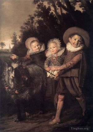 Frans Hals œuvres - Groupe d'enfants