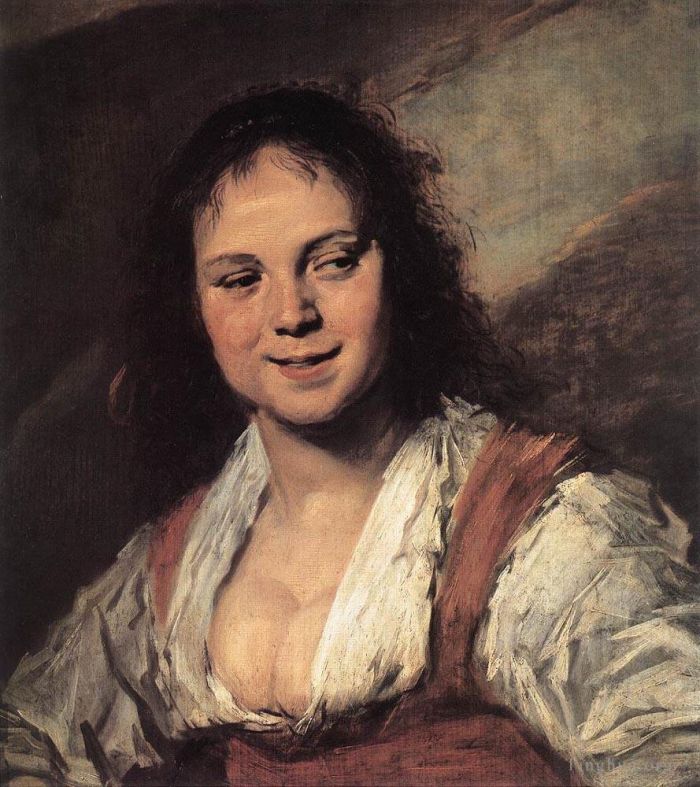 Frans Hals Peinture à l'huile - Fille gitane