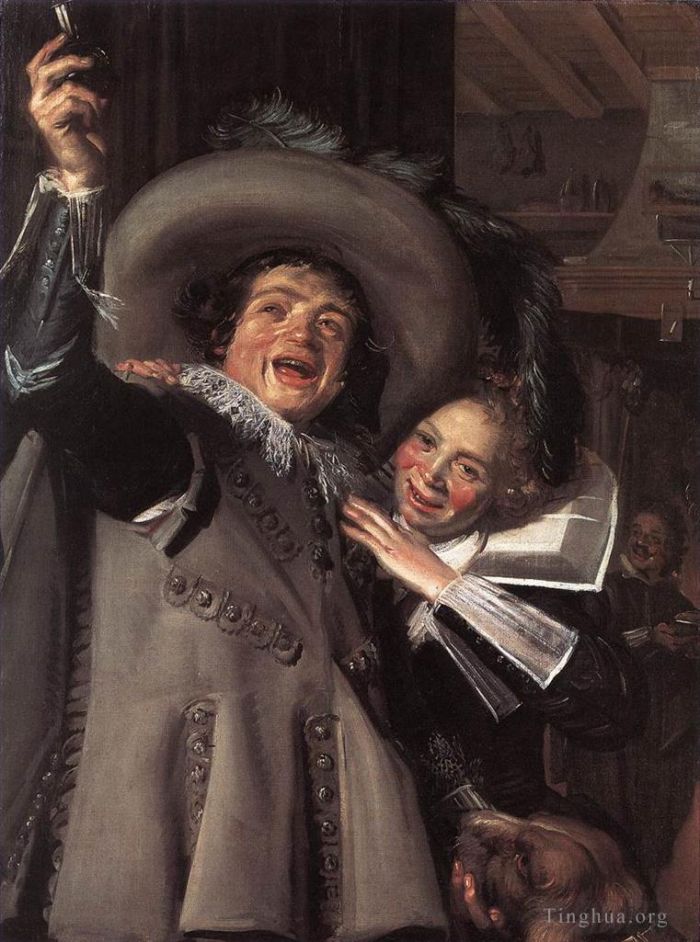 Frans Hals Peinture à l'huile - Jonker Ramp et sa chérie