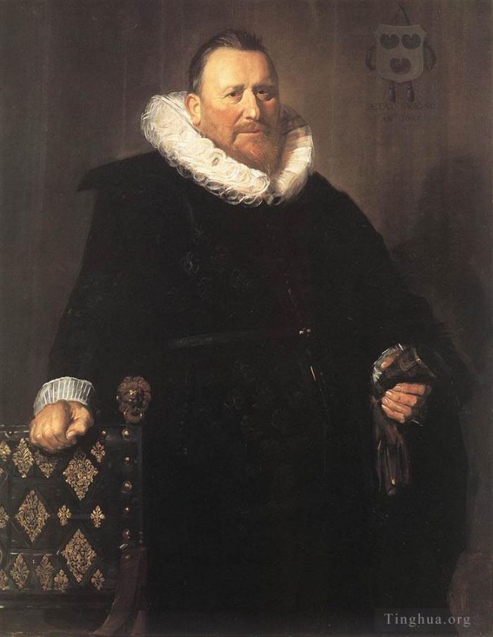 Frans Hals Peinture à l'huile - Nicolas Woutersz van Der Meer