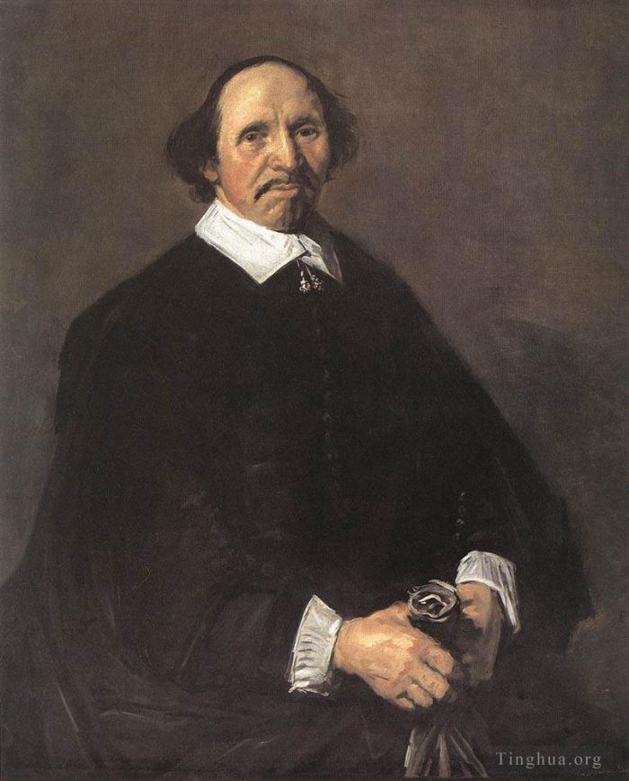 Frans Hals Peinture à l'huile - Portrait d'Homme 1555