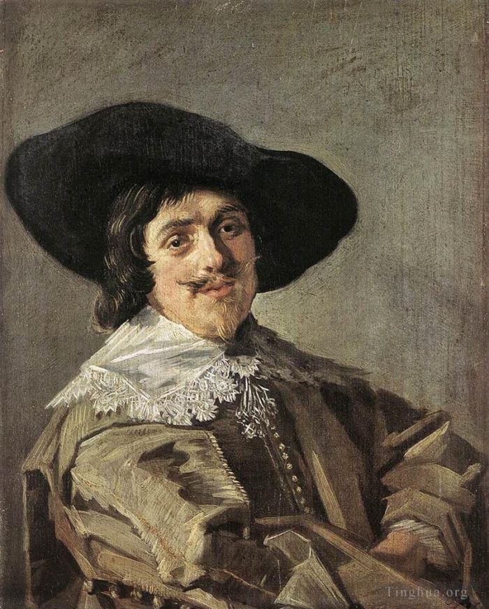 Frans Hals Peinture à l'huile - Portrait d'Homme 1635