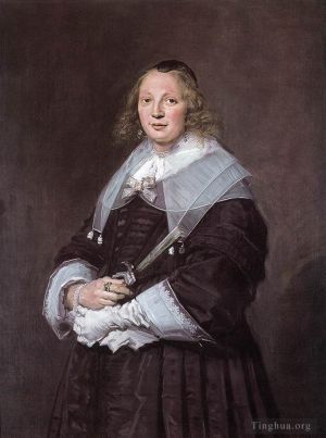 Frans Hals œuvres - Portrait d'une femme debout