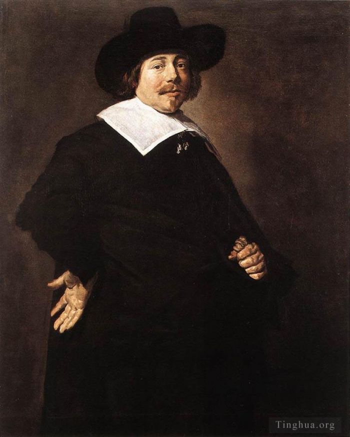 Frans Hals Peinture à l'huile - Portrait d'Homme 1640