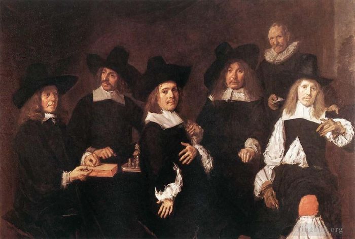 Frans Hals Peinture à l'huile - Régents