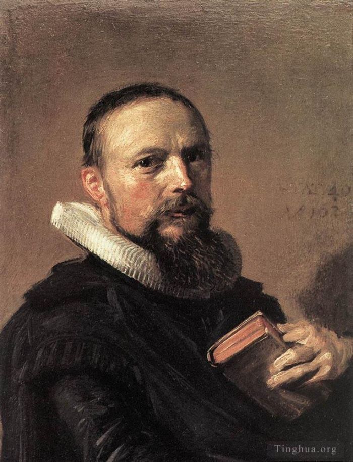 Frans Hals Peinture à l'huile - Samuel Ampzing
