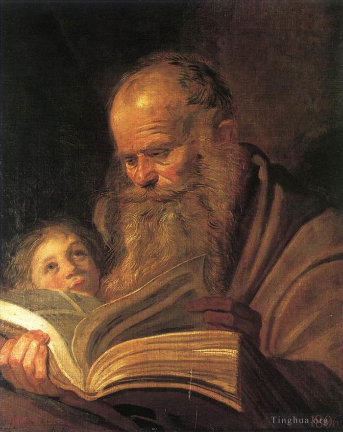 Frans Hals Peinture à l'huile - Saint Matthieu