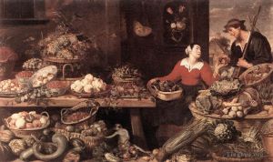 Frans Snyders œuvres - Étal De Fruits Et Légumes