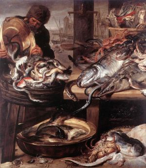Frans Snyders œuvres - Le poissonnier