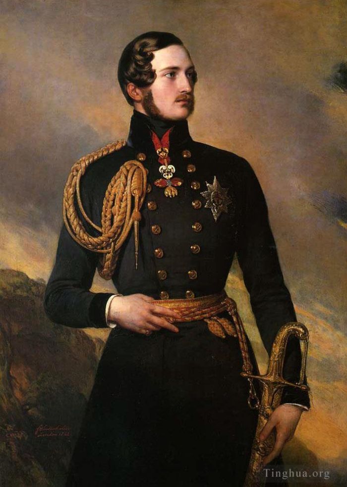 Franz Xaver Winterhalter Peinture à l'huile - Prince-Albert 1842