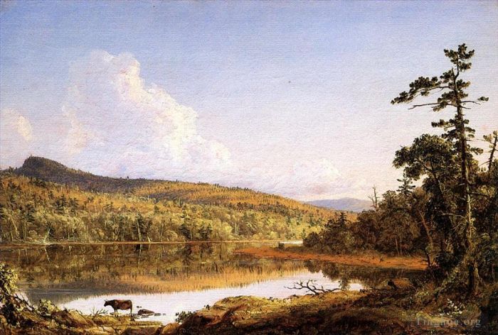 Frederic Edwin Church Peinture à l'huile - Lac Nord