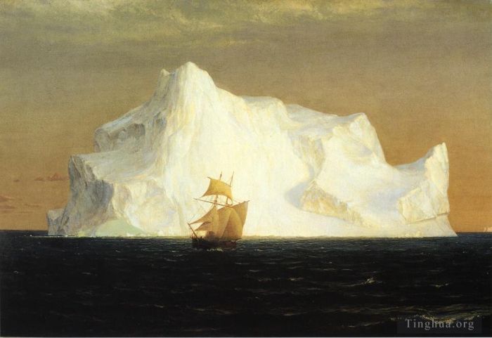 Frederic Edwin Church Peinture à l'huile - L'iceberg