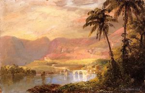 Frederic Edwin Church œuvres - Paysage Tropical
