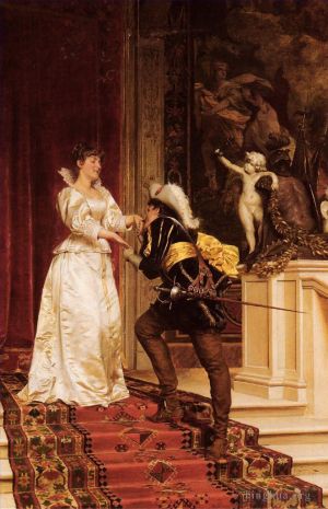 Frédéric Soulacroix œuvres - Le baiser des cavaliers