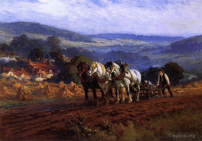 Frederick Arthur Bridgman Peinture à l'huile - L'ouvrier