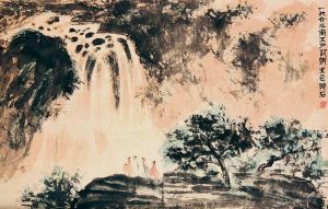 Fu Baoshi œuvres - 24 Paysage chinois