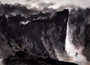 Fu Baoshi œuvres - Gorges de Xiling 1964