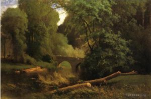 George Inness œuvres - Pont de Cromwell