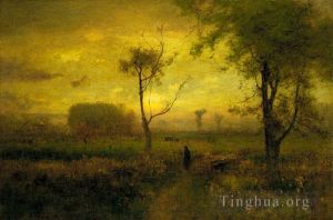 George Inness œuvres - Lever du soleil