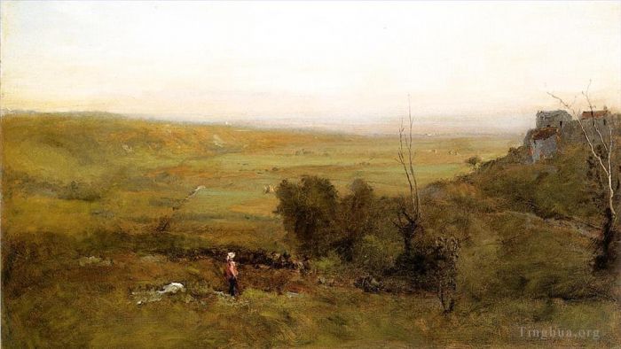 George Inness Peinture à l'huile - La vallée
