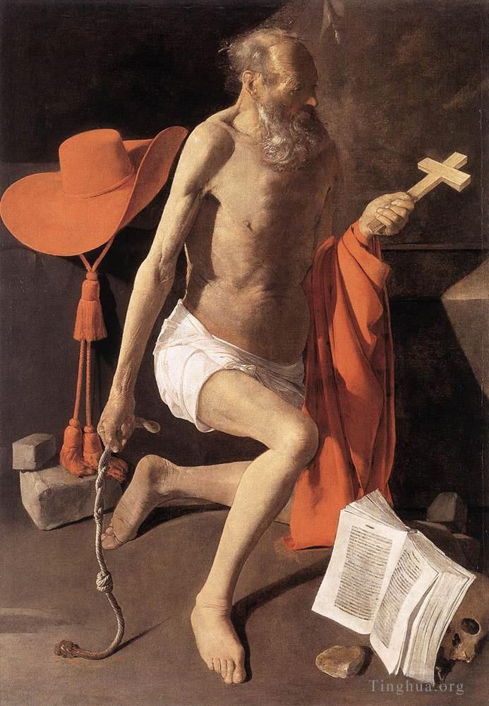Georges de La Tour Peinture à l'huile - Saint Jérôme pénitent