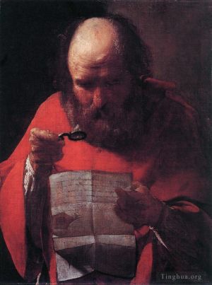 Georges de La Tour œuvres - Saint Jérôme lisant
