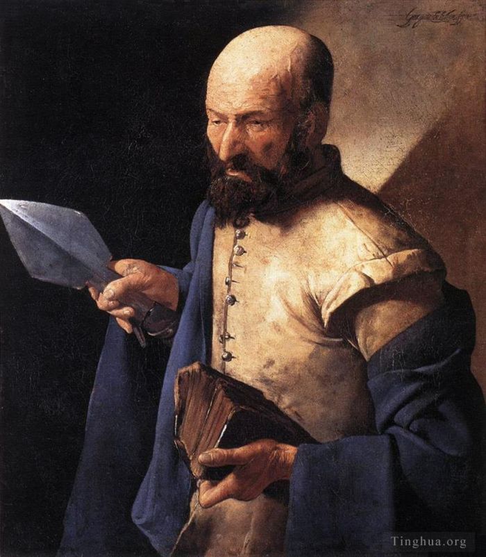 Georges de La Tour Peinture à l'huile - Saint-Thomas