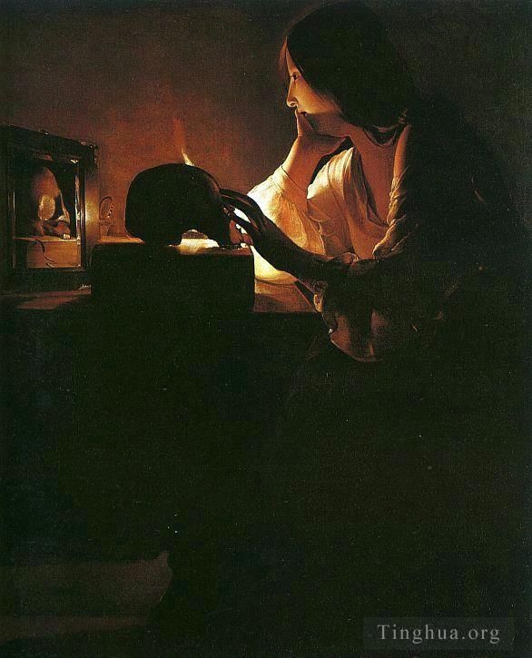 Georges de La Tour Peinture à l'huile - La Madeleine repentante