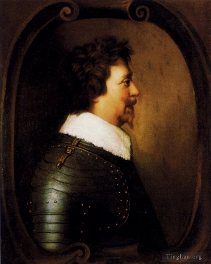 Gerard van Honthorst Peinture à l'huile - Portrait de Frederik Hendrik