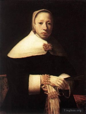 Gerrit Dou œuvres - Portrait d'une femme