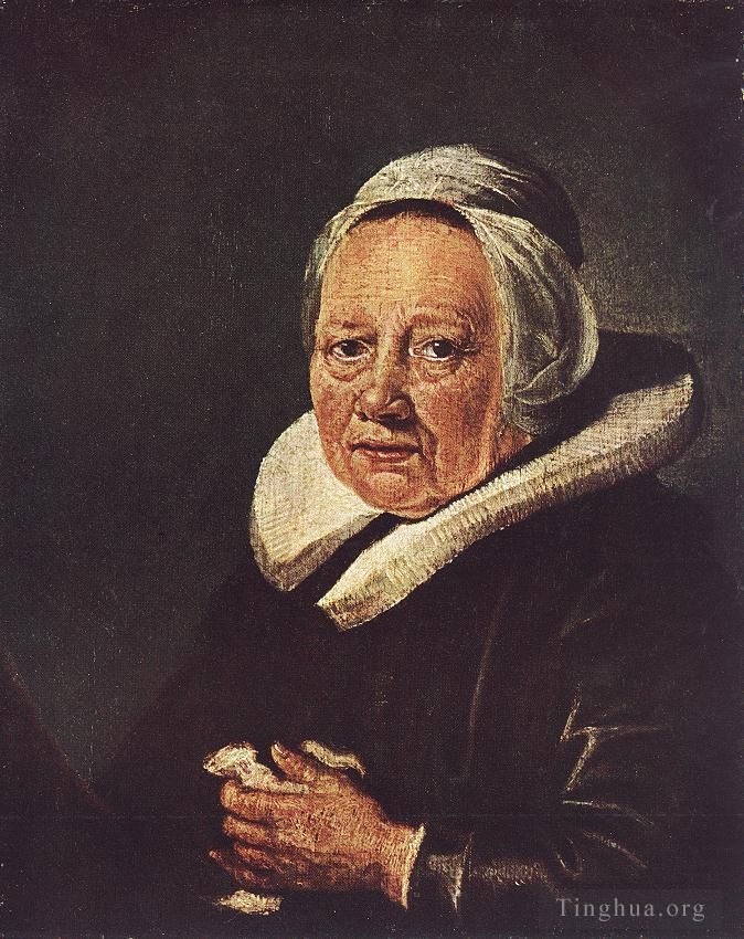 Gerrit Dou Peinture à l'huile - Portrait d'une vieille femme