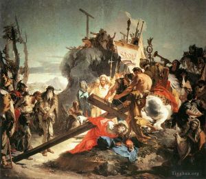 Giovanni Battista Tiepolo œuvres - Christ portant la croix