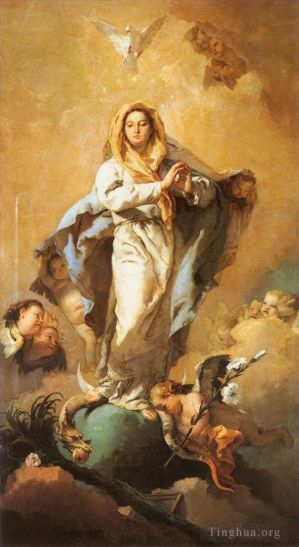Giovanni Battista Tiepolo œuvres - L'Immaculée Conception