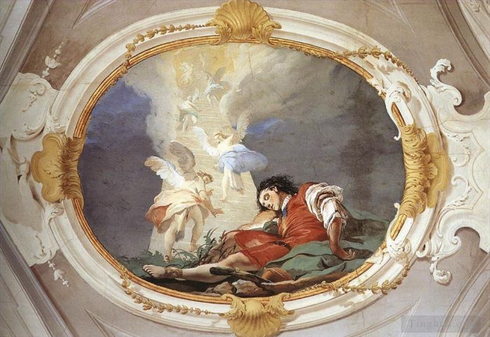 Giovanni Battista Tiepolo Types de peintures - Palais patriarcal Jacobs Dream