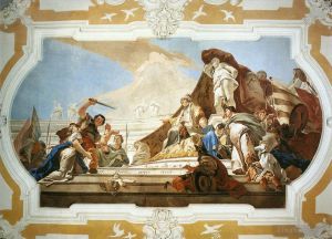 Giovanni Battista Tiepolo œuvres - Palais Patriarcal Le Jugement de Salomon
