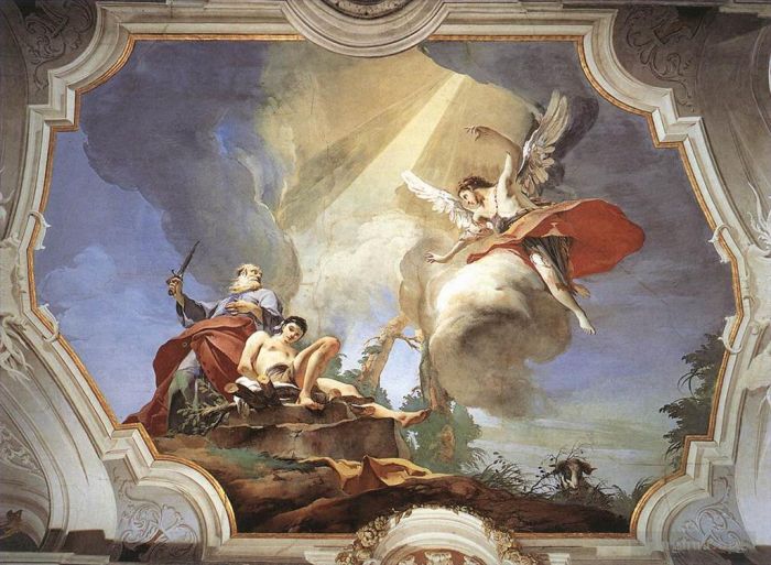 Giovanni Battista Tiepolo Types de peintures - Palais Patriarcal Le Sacrifice d'Isaac