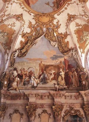 Giovanni Battista Tiepolo œuvres - Würzburg L'investiture d'Herold comme duc de Franconie