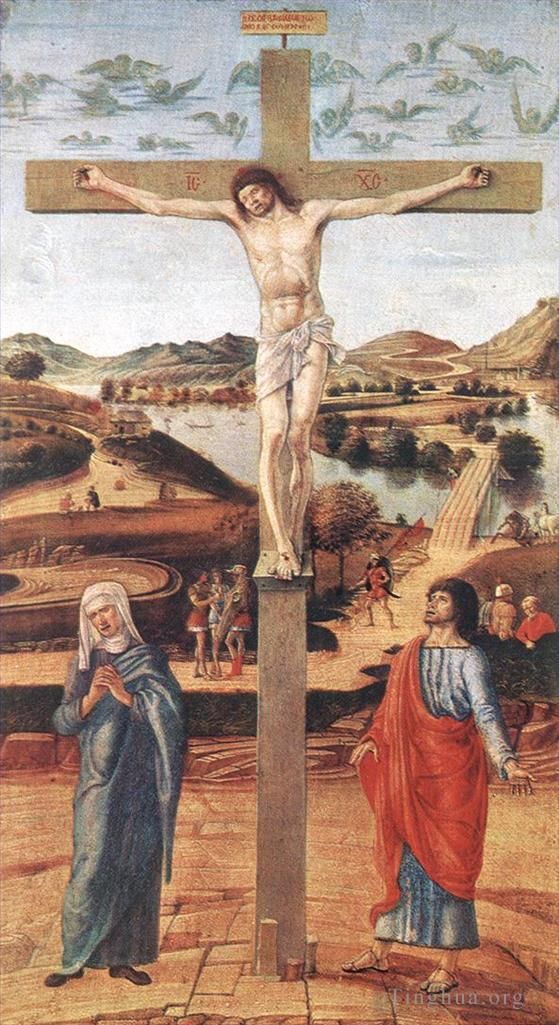 Giovanni Bellini Peinture à l'huile - Crucifix