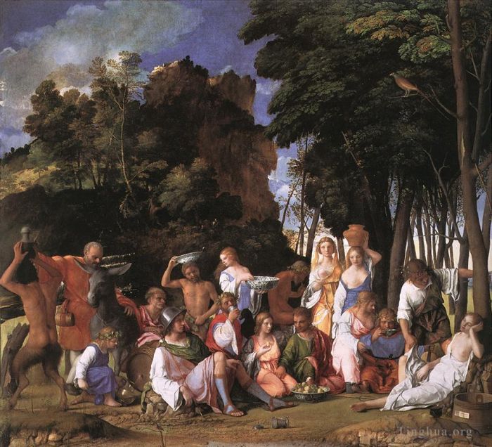 Giovanni Bellini Peinture à l'huile - Fête des Dieux