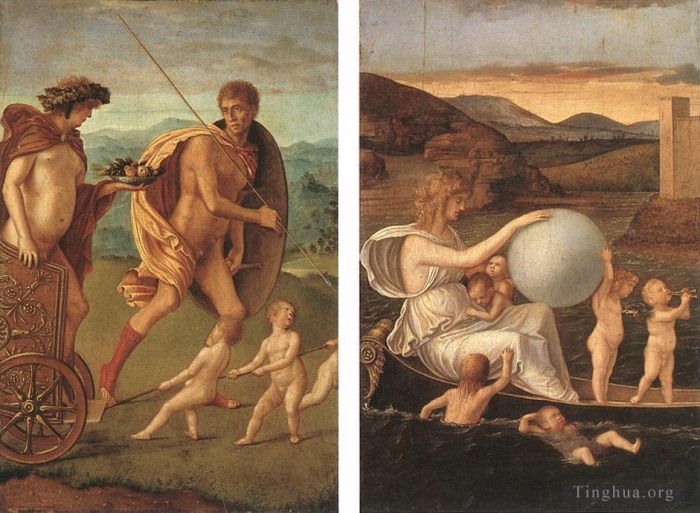 Giovanni Bellini Peinture à l'huile - Quatre allégories 1