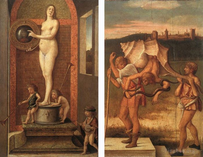 Giovanni Bellini Peinture à l'huile - Quatre allégories 2